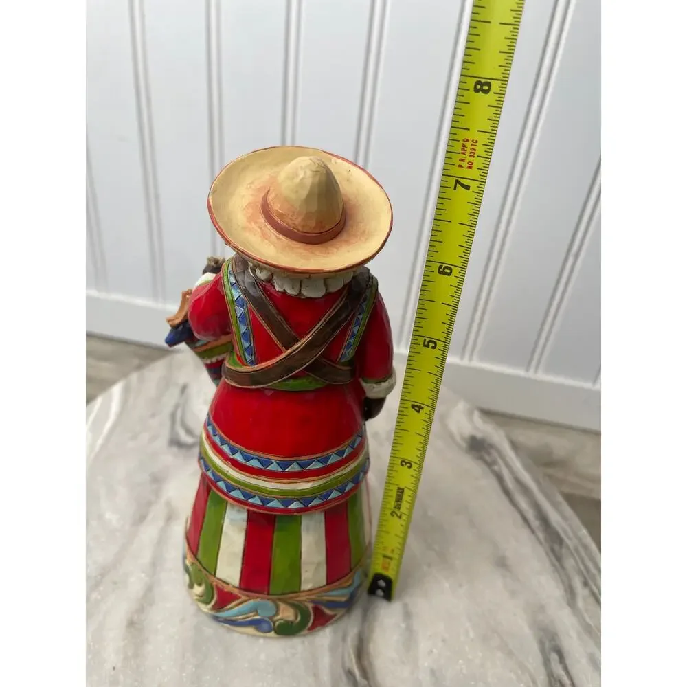 Santa Mexican Jim Shore Heartwood Creek Feliz Navidad 4027705 Piñata 2012 VTG 8